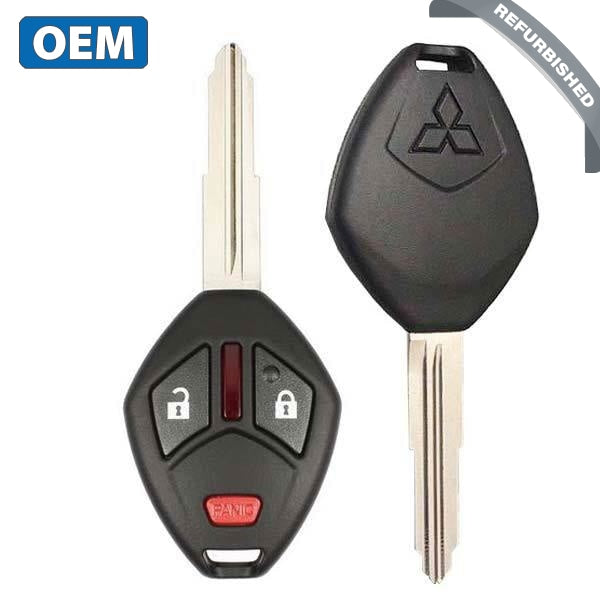 2007-2017 Mitsubishi / 3-Button Remote Head Key / PN: 6370A148 / OUCG8D-625M-A (OEM Refurb)