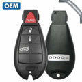 2008-2010 Dodge Charger Magnum / 4-Button Fobik / PN: 05026886AJ / IYZ-C01C (OEM Refurb)