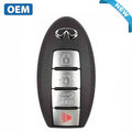 2008-2010 Infiniti QX56 / 4-Button Smart Key / PN: 285E3-ZQ31B / CWTWBU624 (OEM)