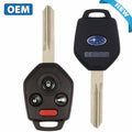2008-2010 Subaru / 4-Button Remote Head Key / PN: 57497AG48A / CWTWBU766 (OEM)