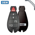 2008-2012 Jeep Grand Cherokee Commander / 5-Button Fobik / PN: 68066849AD / IYZ-C01C (OEM Refurb)