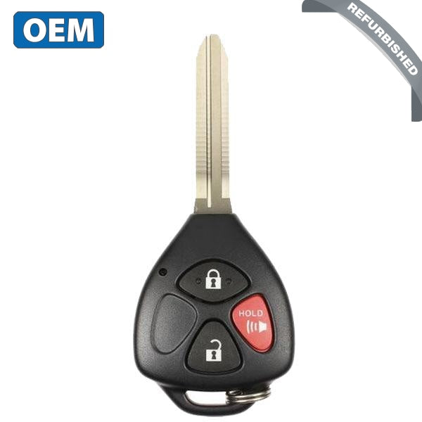 2008-2013 Scion / 3-Button Remote Head Key / PN: 89070-21180 / MOZB41TG (G Chip) (OEM Refurb)