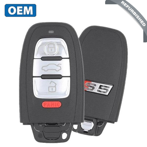 2008-2017 Audi S5 / 4-Button Smart Key / 8T0.959.754.S / IYZFBSB802 / 315 Mhz (OEM Refurb)
