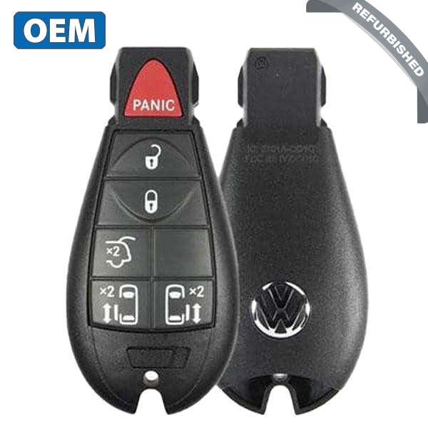 2009-2012 Volkswagen Routan / 6-Button Fobik / PN: 7B0959754AG / IYZ-C01C / 433 Mhz (OEM Refurb)