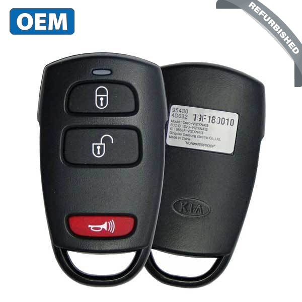 2009-2014 Kia Sedona / 3-Button Keyless Entry Remote / PN: 95430-4D032 / SV3-VQTXNA13  (OEM Refurb)