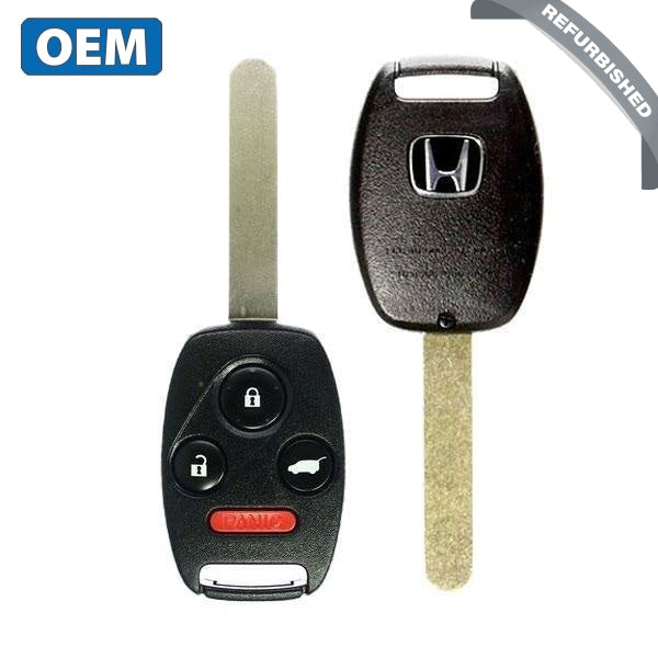 2009-2015 Honda Pilot / 4-Button Remote Head Key / PN: 35118-SZA-A12 / KR55WK49308 (OEM Refurb)
