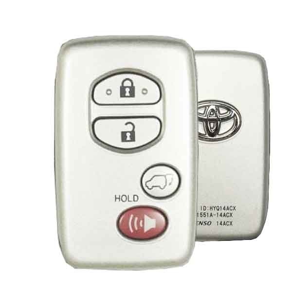 2009-2016 Toyota Venza / 4-Button Smart Key / PN: 89904-0T020 / HYQ14ACX-5290 (OEM)