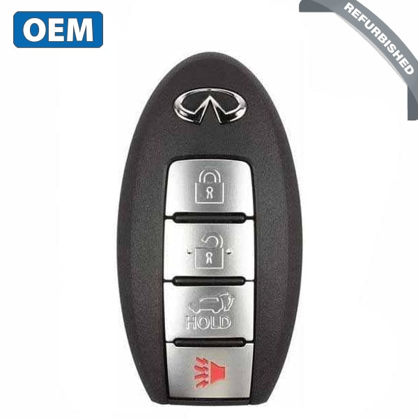2009-2017 Infiniti / 4-Button Prox Smart Key / PN: 285E3-1CA7A / KR55WK49622 (OEM Refurb)