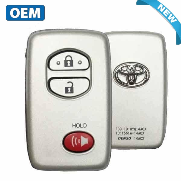 2009-2019 Toyota / 3-Button Smart Key / PN: 89904-35010 / HYQ14ACX (GNE Board) (OEM)