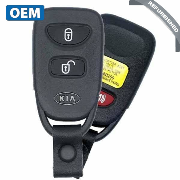 2010-2011 Kia Rio / 3-Button Keyless Entry Remote / PN: 95430-1G012 / PINHA-T038 (OEM Refurb)