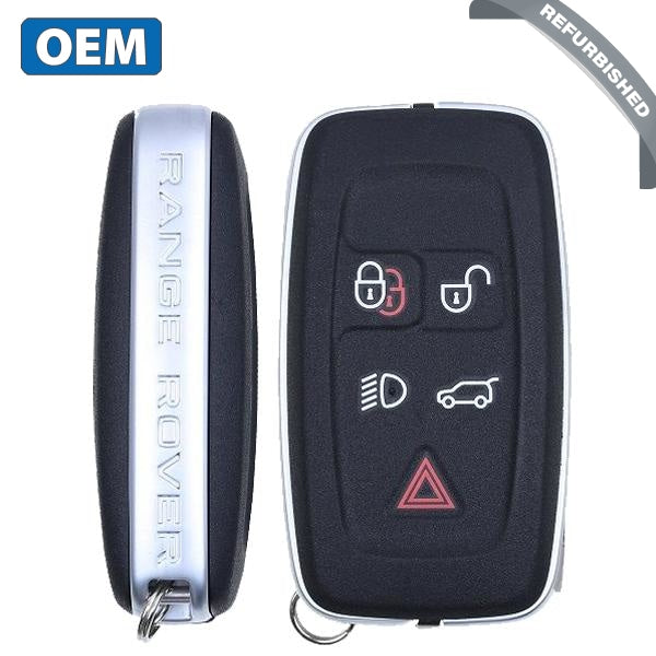 2010 - 2011 Land Rover Range Rover Sport / 5-Button Smart Key / PN: 5E0B502A7 / KOBJTF10A / 315 Mhz (OEM Refurb)