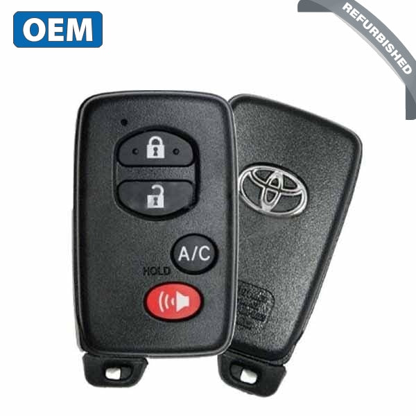 2010-2011 Toyota Prius / 4-Button Smart Key / PN: 89904-47420 / HYQ14AAB-3370  / (E Board) (OEM Refurb)