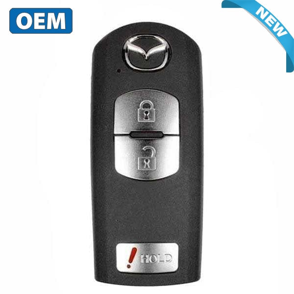 2010-2013 Mazda 3 / 3-Button Smart Key / PN: BCY1-67-5RY / WAZX1T768SKE11A03 (OEM)