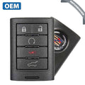 2010-2014 Cadillac CTS Wagon / 5-Button Smart Key w/ Hatch / PN: 25843983 / M3N5WY7777A (OEM Refurb)