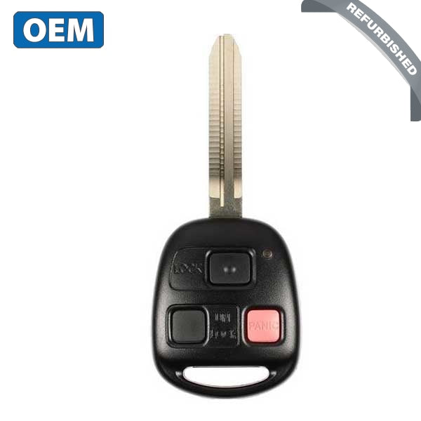 2010-2015 Toyota FJ Cruiser / 3-Button Remote Head Key / PN: 89070-35140 / HYQ12BBT (G Chip) (OEM Refurb)