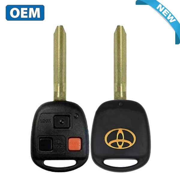 2010-2015 Toyota FJ Cruiser / 3-Button Remote Head / PN: 89070-35140 / HYQ12BBT (G Chip) (OEM)