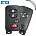 2010-2015 Toyota Prius / 4-Button Smart Key / PN: 89904-47150 / HYQ14ACX-5290 (OEM Refurb)