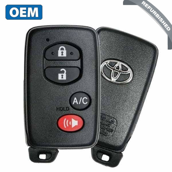 2010-2015 Toyota Prius / 4-Button Smart Key / PN: 89904-47150 / HYQ14ACX-5290 (OEM Refurb)