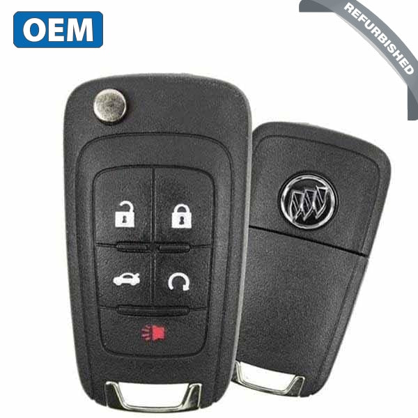 2010-2019 Buick / 5-Button Remote Flip-Key / PN: 13500226 / OHT01060512 (OEM Refurb)