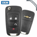 2010-2019 Chevrolet Equinox Sonic / 4-Button Flip Key HS / PN: 20835404 / OHT01060512 (OEM Refurb)