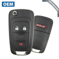 2010-2019 GMC Terrain / 3-Button Flip Key / PN: 5913596 / OHT01060512 (OEM Refurb)