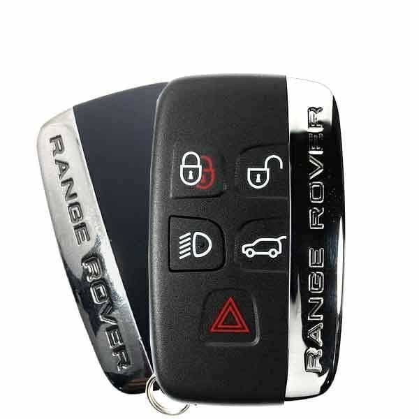2010 - 2020 Land Rover Range Rover / 5-Button Smart Key / PN:  BJ32-15K601-AB / KOBJTF10A (OEM Refurb)