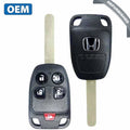 2011-2013 Honda Odyssey / 5-Button Remote Head Key / PN: 35118-TK8-A10 / N5F-A04TAA / Chip 46 (OEM Refurb)