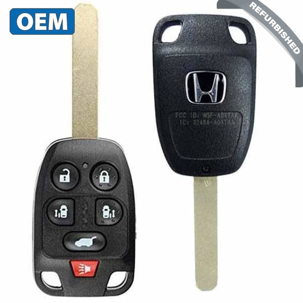 2011-2013 Honda Odyssey / 6-Button Remote Head Key / PN: 35118-TK8-A20 / N5F-A04TAA (OEM Refurb)