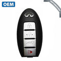 2011-2013 Infiniti QX56 / 4-Button Smart Key / PN 285E3-1LL0D / CWTWB1U787 (OEM Refurb)