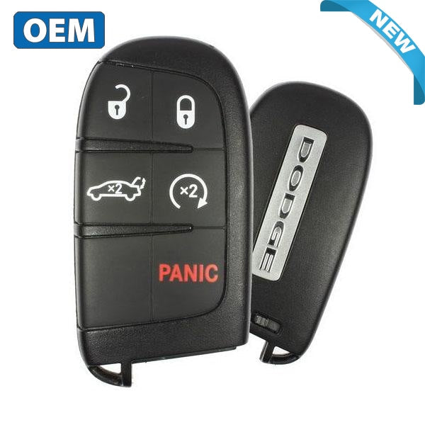 2011-2018 Dodge Charger  Challenger / 5-Button Smart Key / PN: 5026676AC / M3N-40821302 (OEM)