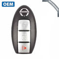 2011-2018 Nissan / 3-Button Smart Key / PN: 285E3-1KM0D / CWTWB1U808 (OEM Refurb)