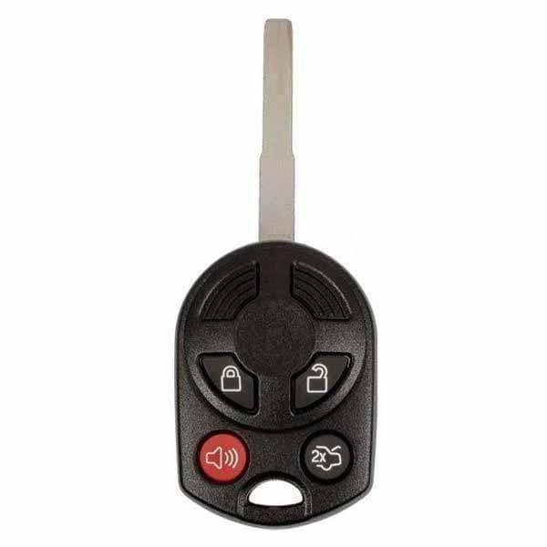 2011-2019 / Ford 4-Button Remote Head Key / PN: 164-R8046 / OUCD6000022 / HU101 HS / Chip 80 Bit (OEM Recase)