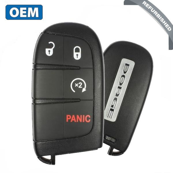 2011-2020 Dodge Journey Durango / 4-Button Smart Key / PN: 68066350AG / M3N-40821302 (OEM Refurb)
