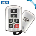 2011-2020 Toyota Sienna / 6-Button Smart Key / PN: 89904-08010 / HYQ14ADR (OEM)