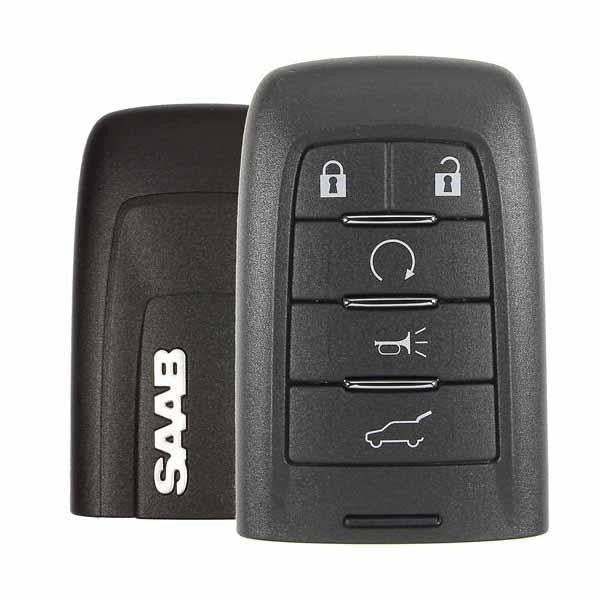 2011 Saab / 5-Button Smart Key / PN: 25849810 / NBG009768T (OEM)