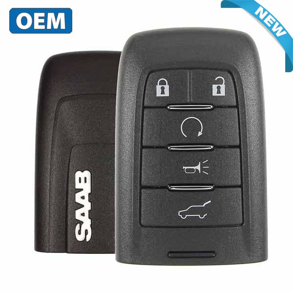 2011 Saab / 5-Button Smart Key / PN: 25849810 / NBG009768T (OEM)