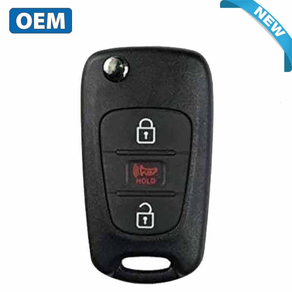 2012-2013 Kia Sportage / 3-Button Flip Key / PN: 95430-3W701 / NYOSEKSAM11ATX (SL) (OEM)