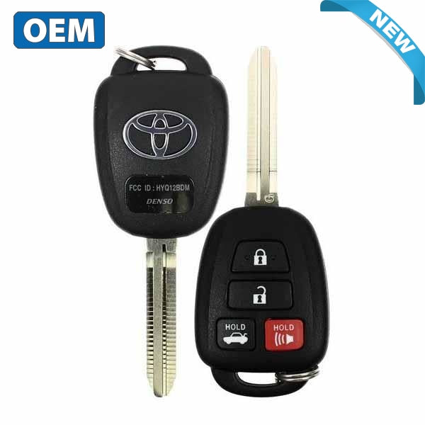 2012-2014 Toyota Camry / 4-Button Remote Head Key / PN: 89070-06420 / HYQ12BDM (G Chip) (OEM)