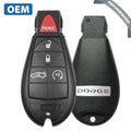 2012-2016 Dodge Dart / 5-Button Fobik Smart Key / PN: 56046773AA / M3N32297100 (OEM Refurb)