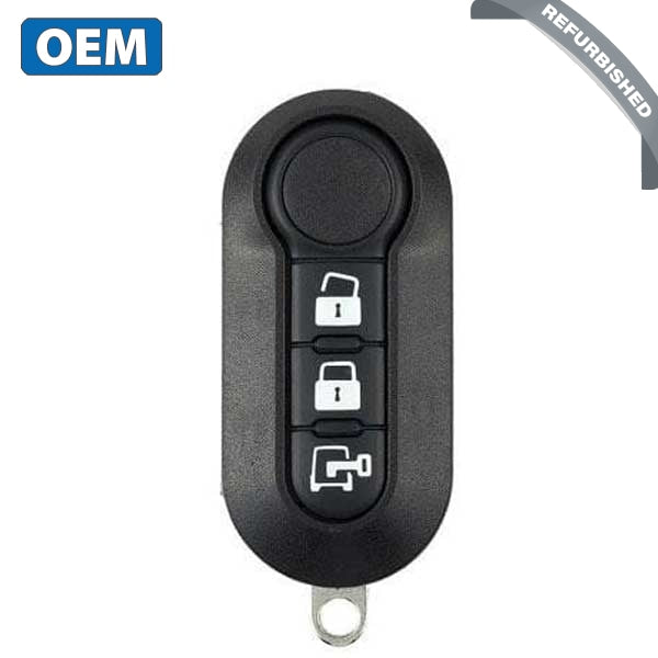 2012-2019 Fiat 500 / Dodge Ram Promaster City / 3-Button Flip Key / LTQF12AM433TX / Delphi BCM (OEM Refurb)
