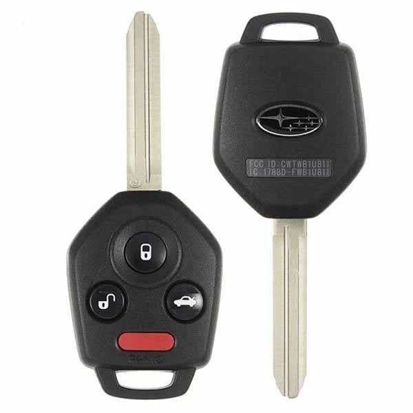 2012-2019 Subaru / 4-Button Remote Head Key / PN: 57497-FJ021 / CWTWB1U811 / G Chip 80 Bit (OEM)