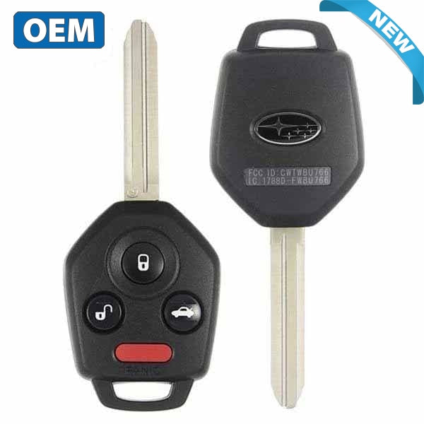 2012-2019 Subaru / 4-Button Remote Head Key / PN: 57497-FJ031 / CWTWBU766 / G Chip  (OEM)