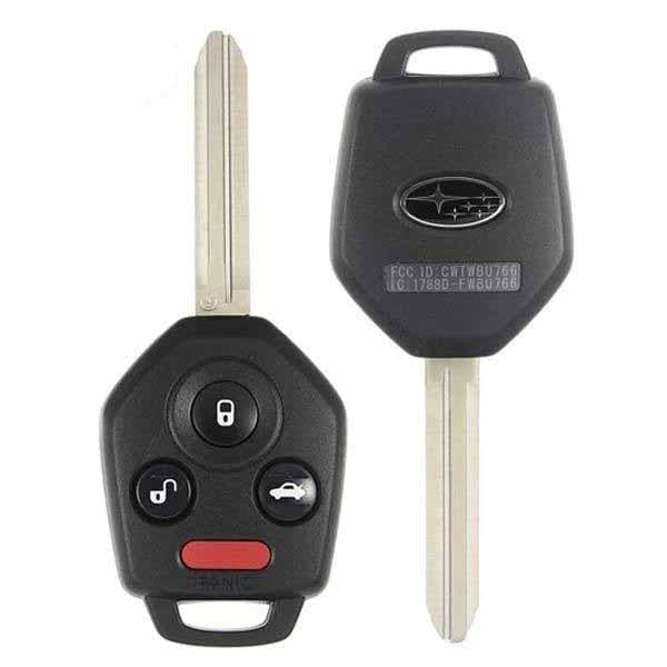 2012-2019 Subaru / 4-Button Remote Head Key / PN: 57497-FJ031 / CWTWBU766 / G Chip  (OEM)