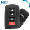 2012-2020 Toyota / 4-Button Smart Key / PN: 89904-06140 / HYQ14FBA-0020 (OEM)