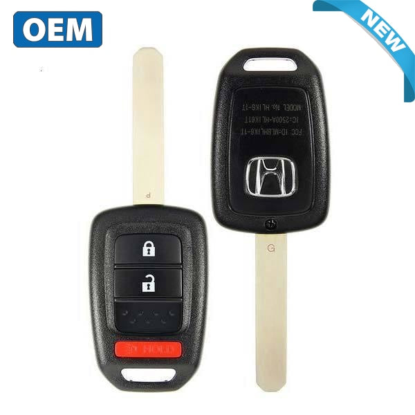 2013-2014 Honda CR-V Crosstour / 3-Button Remote Head Key / PN: 35118-TY4-A00 / MLBHLIK6-1T (OEM)