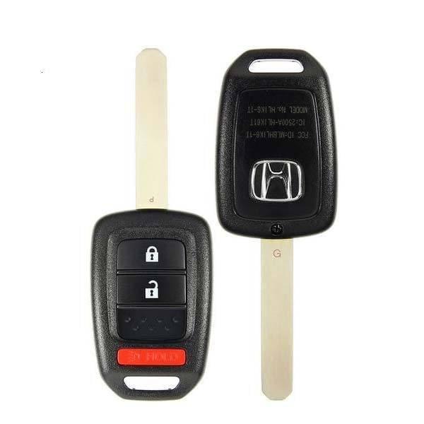 2013-2014 Honda CR-V Crosstour / 3-Button Remote Head Key / PN: 35118-TY4-A00 / MLBHLIK6-1T (OEM Refurb)