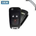 2013-2015 Chevrolet Spark / 3-Button Flip Key Remote / PN: 95233524 / A2GM3AFUS03 (OEM Refurb)