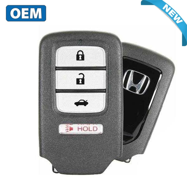 2013-2015 Honda Accord Civic / 4-Button Smart Key / PN: 72147-T2A-A21 / ACJ932HK1210A (Driver 2) (OEM)