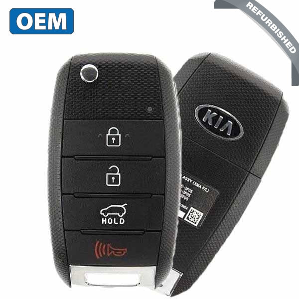 2013-2015 Kia Sorento / 4-Button Flip Key HS / PN: 95430-1U500 / TQ8-RKE3F05 (XMA F/L) (OEM Refurb)