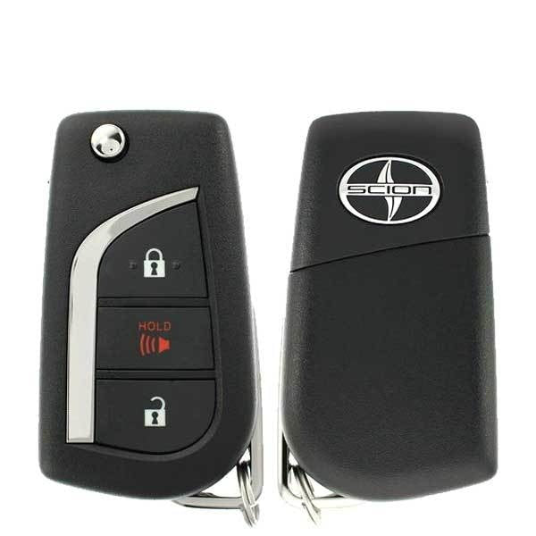 2013-2015 Scion XB / 3-Button Flip Key / PN: 89070-12A60 / HYQ12BEA (OEM)